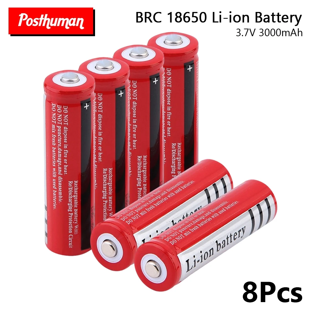 18650 Батарея 3,7 v 3000 mah перезаряжаемая батарея мощная разгрузочная батарея для лазерной ручки светодиодный фонарик