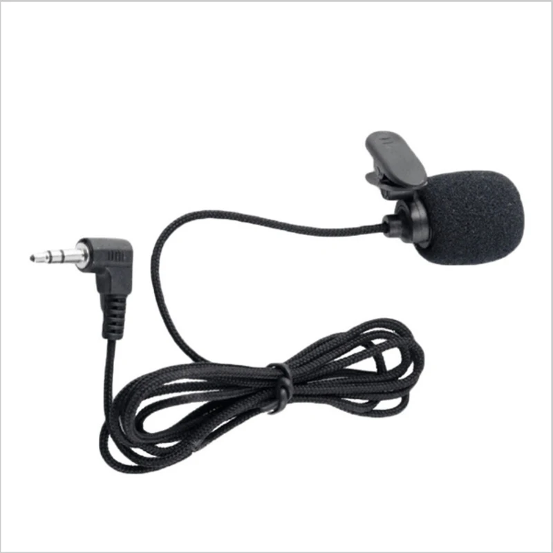 

1.5M 3.5mm Hands Clip On Mini Mic Microphone Studio Speech Lecture Microphone Computer PC Notebook Laptop for MSN Skype etc