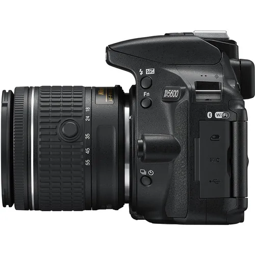 Цифровая зеркальная камера Nikon D5600-24,2 МП-Full HD 1080 p-Wi-Fi Bluetooth(новинка