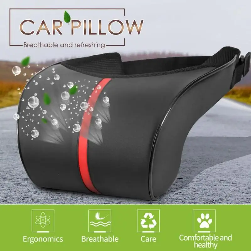 Хлопковый Автомобильный подголовник VODOOL с эффектом памяти для шеи безопасное