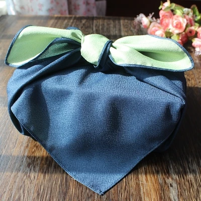 Японский стиль платок furoshiki полиэстер 100%/лаконичный цветочный принт 70 см/много