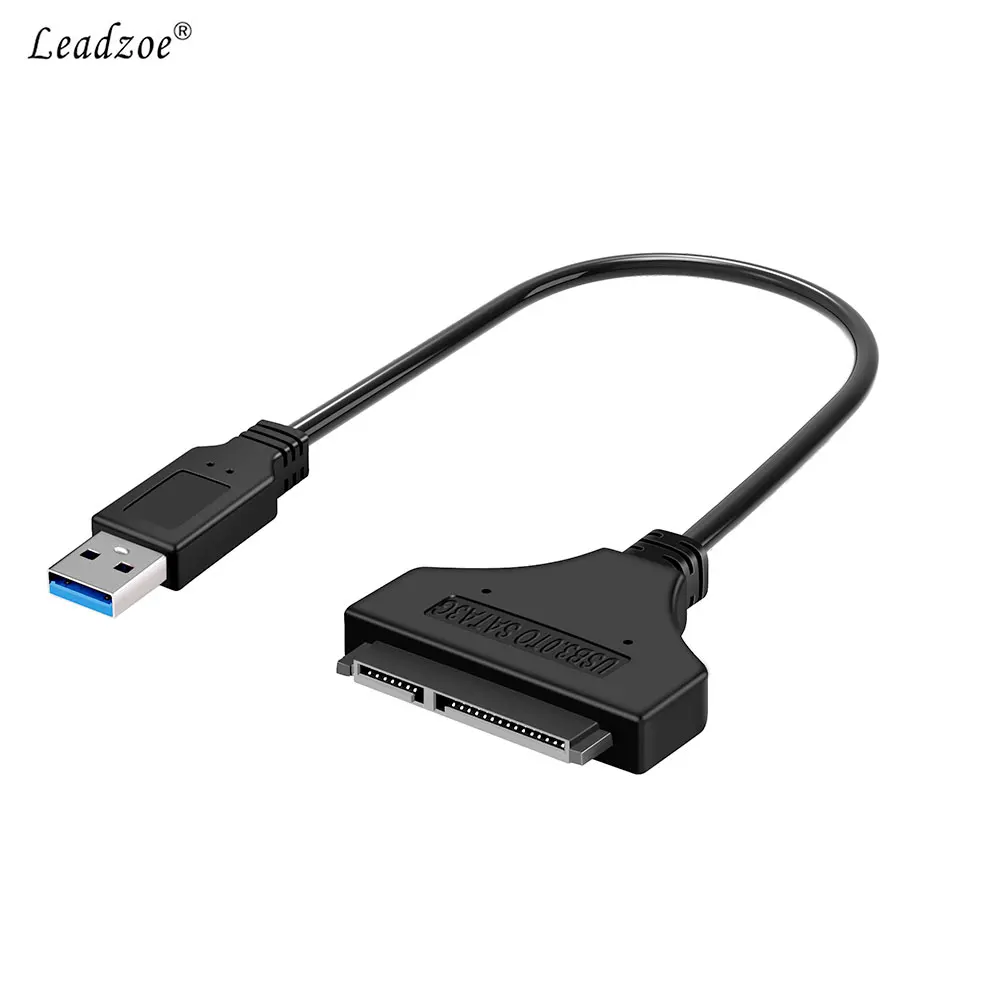 Leadzoe SATA к USB 3 0 кабель адаптера w/UASP для 2 5 &quotHDD/SSD жесткого диска|usb to sata adapter|usb satausb |