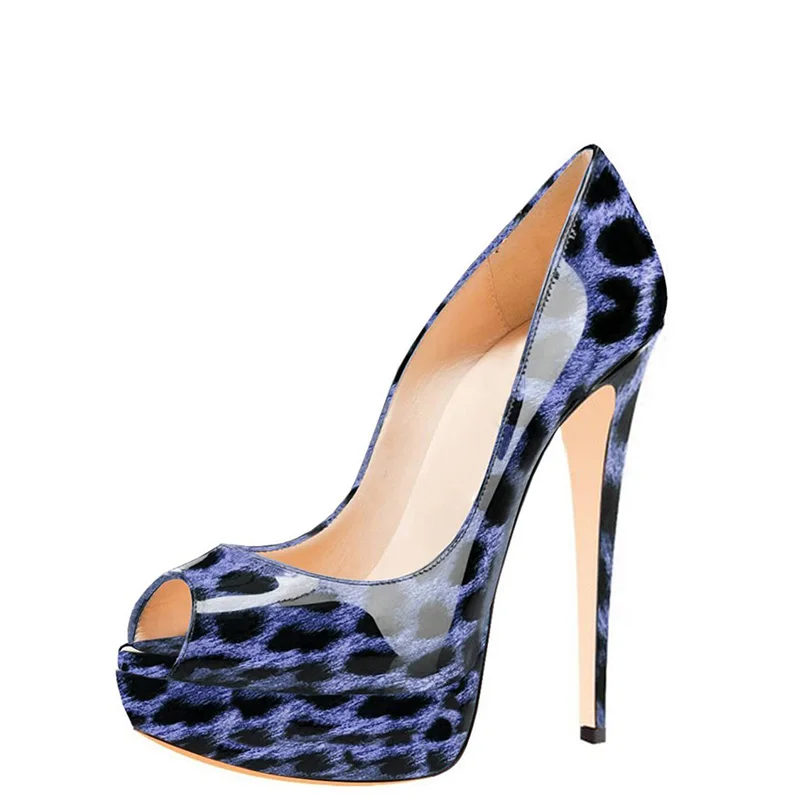 Red sole 2 Туфли-лодочки на платформе с красной подошвой на высоком каблуке-шпильке; женские туфли с открытым носком; цвет синий, телесный; Классические Вечерние туфли для танцев на шесте - Цвет: Red sole 2