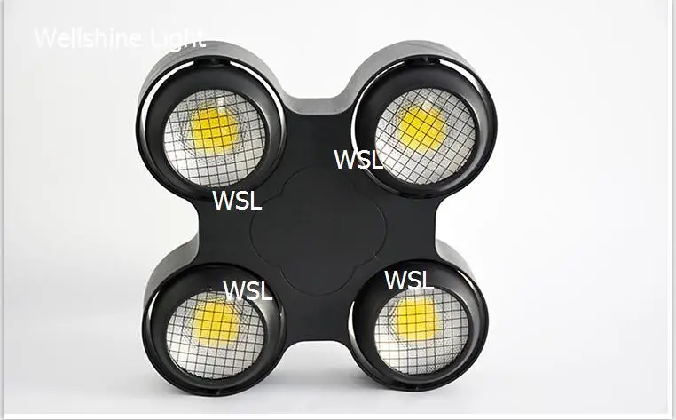 4x100 Вт светодиодный свет Френеля водонепроницаемый COB LED Аудитория Блиндер с DMX |