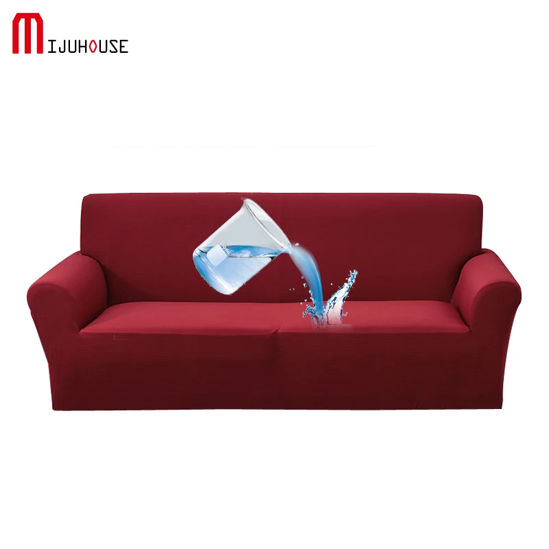 2018 чехлы для диванов гостиной водонепроницаемый эластичный полиэстеровый чехол