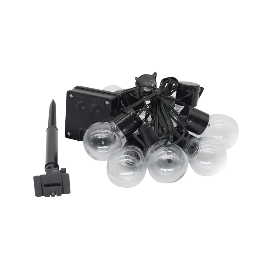 Солнечный светодиодный свет 10 солнечные лампы шар светящиеся гирлянды