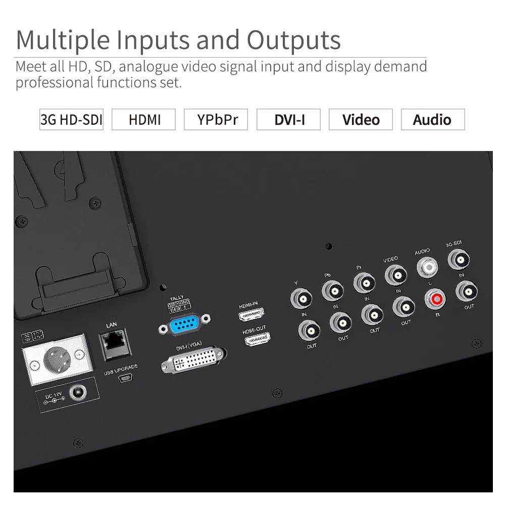 Монитор Seetec для вещания 17 3 дюйма IPS 3G SDI HDMI с AV YPbPr переносной ЖК монитор