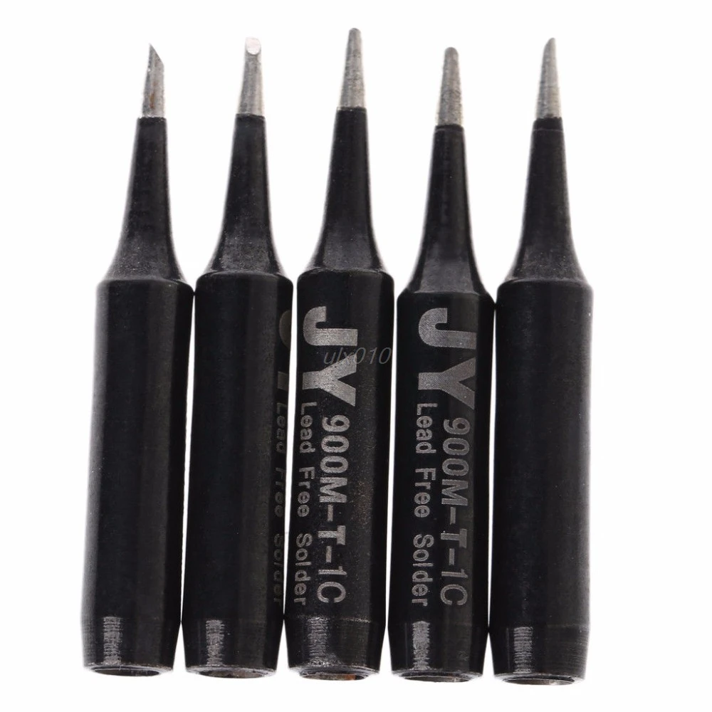 Наконечник паяльника 5x 900M-T-SI без свинца для Hakko Saike 936 852d + 909D S09 оптовая продажа и