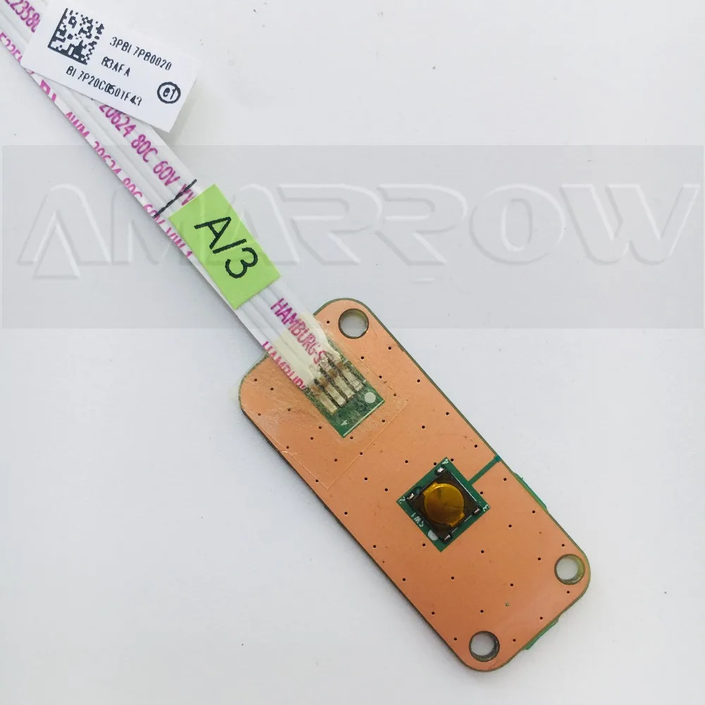 Оригинальная Кнопка питания для TOSHIBA L750 L750D L755D плата переключателя DA0BL7PB6B0