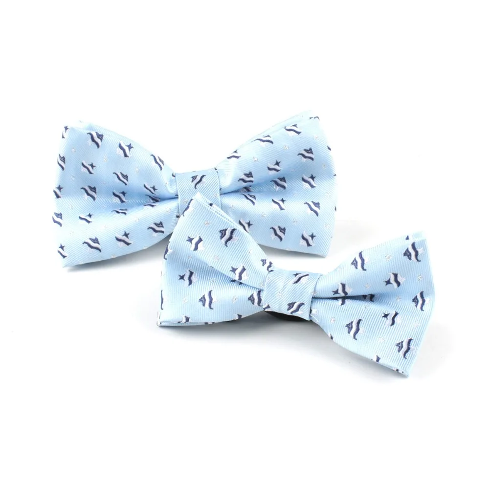 2 шт. Детский комплект из галстука бабочки и бабочки|Мужские галстуки носовые