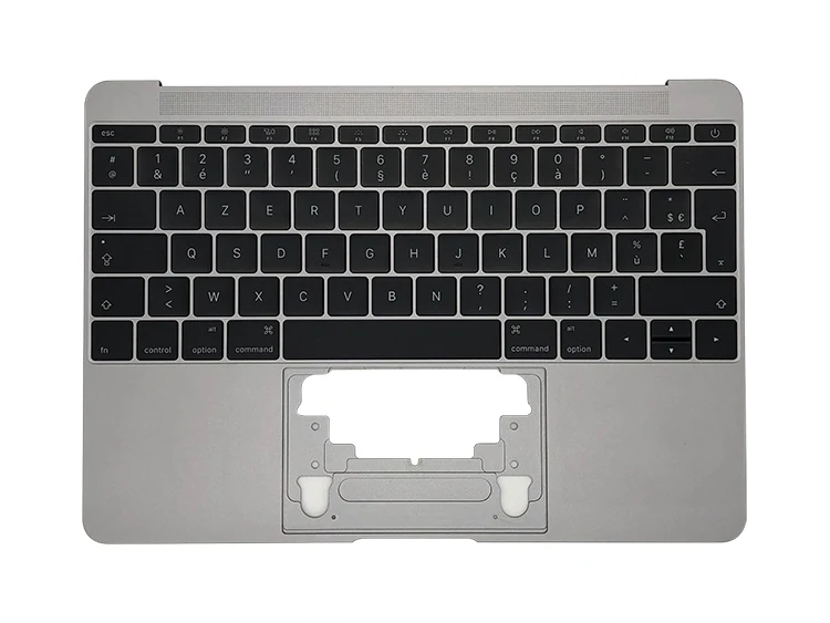 Топ чехол C чехол Корпус для Macbook retina 12 дюймов A1534 Топ чехол с клавиатурой французский подсветка раскладка MF855 MF865 FR