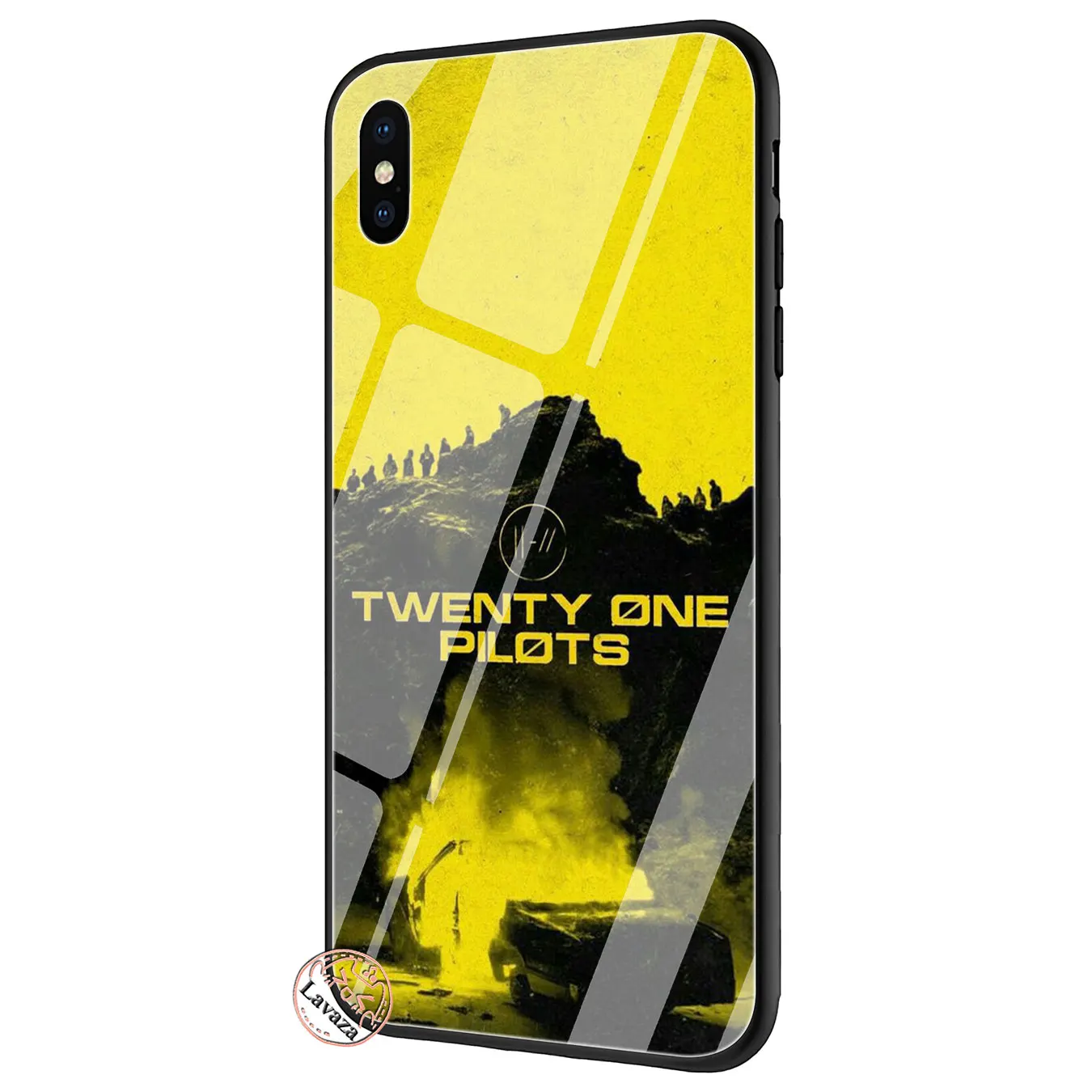 Чехол Lavaza twenty one pilots из закаленного стекла для Apple iPhone XR X XS Max 6 6S 7 8 Plus 5 5S SE 10 чехол s 8 Plus 7Plus - Цвет: TG1