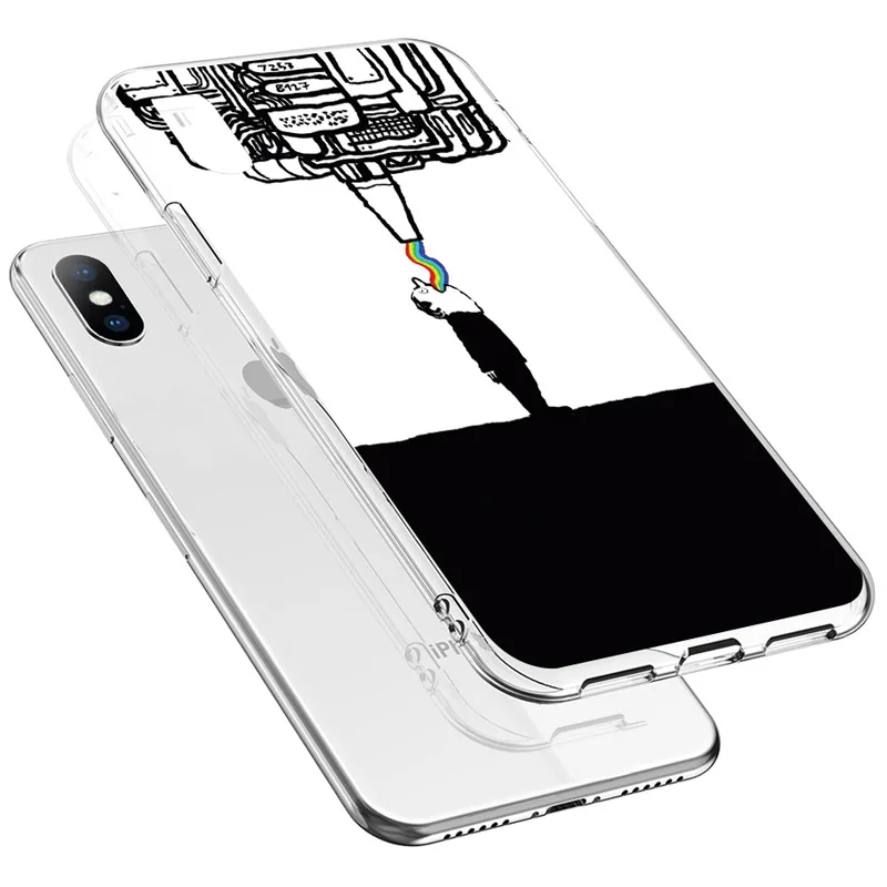 USLION чехол для телефона iPhone 6 6s 7 8 Plus 5 5S SE Забавный мультяшный Мальчик мягкий TPU