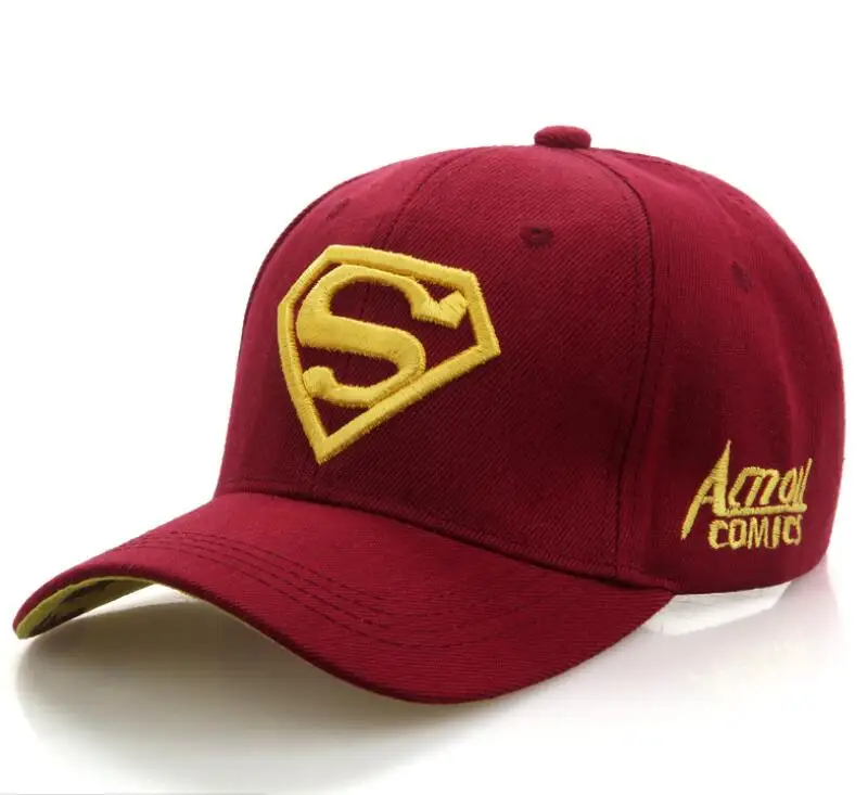 Супермен шляпа в стиле хип хоп бейсболка Мужская snapback кости trucker Кепки Лето папа