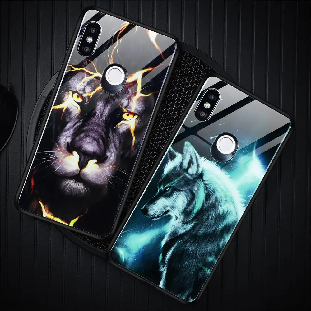 Artisome Xiaomi Redmi Note 5 Case 360 закаленное Стекло чехол для 4X Примечание Pro Plus животных