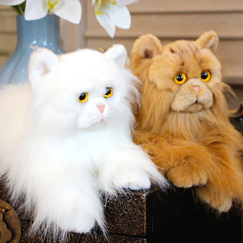 Качественная подделка животное плюшевая кукла животного Kawaii Мини кошка Шнауцер