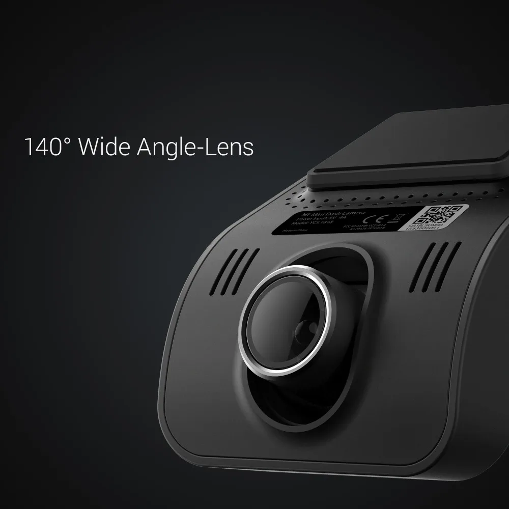 YI Mini Dash Cam Full HD 1080P Мини камера в автомобиле 2 0 ЖК экран широкий угол встроенный g