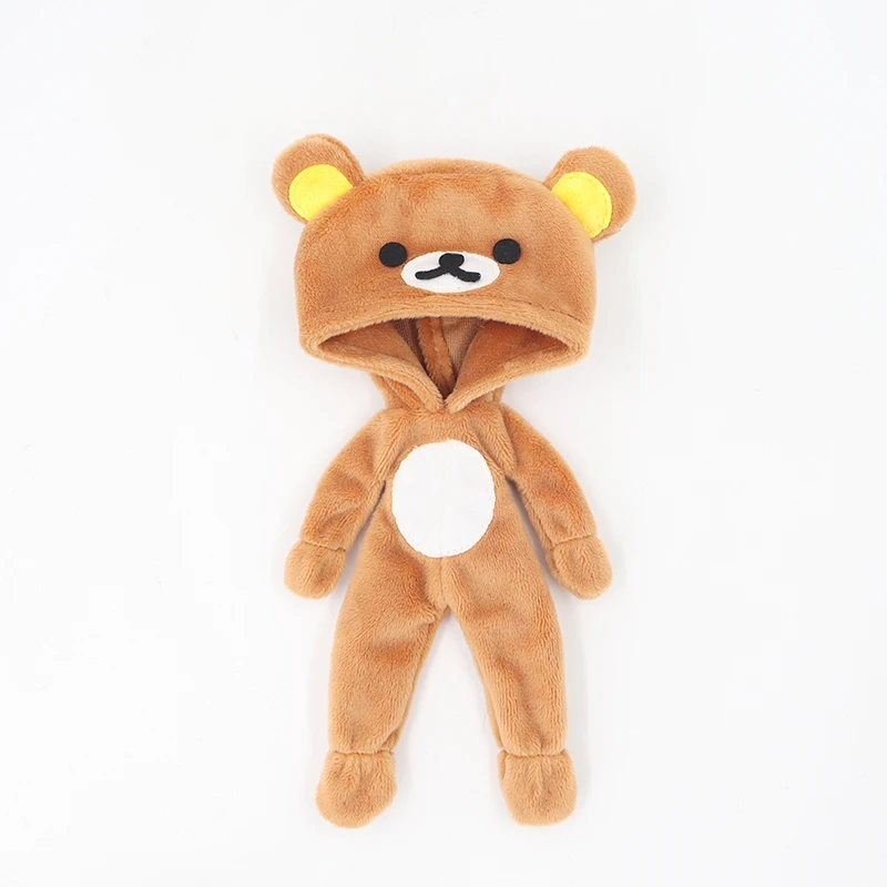 Одежда для средних Blyth 1/8 кукла милый Rilakkuma медведь костюм высокое качество мягкая одежда для 20 см bjd
