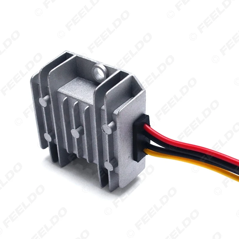 FEELDO 4 шт. автомобильные грузовики DC24V к DC12V 10A 120 Вт преобразователь трансформатор
