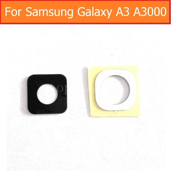 Оригинальная камера заднего вида объектив для samsung A3 A5 A7 A9 A310 A510 A710 a9 pro задняя камера стекло защитная крышка объектива модуль+ 3M клейкой ленты - Цвет: for A3