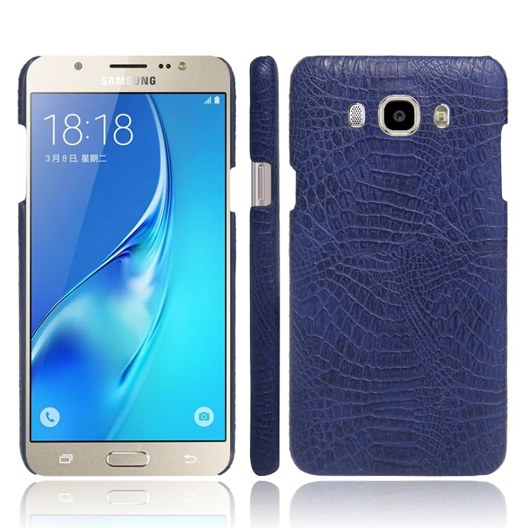 Luxury Crocodile Snake Texture Leather Case for Samsung Galaxy J5 2016 Cover J510 Hard Back PU Phone Cases |