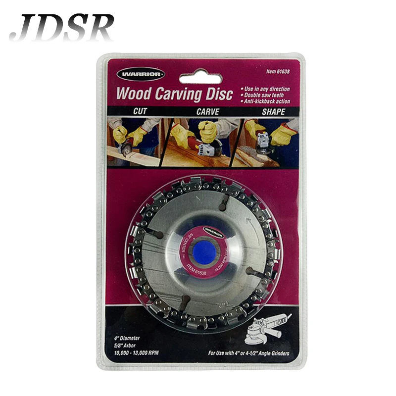 JDSR угловая шлифовальная цепь пластина Деревообработка цепная резьба по дереву
