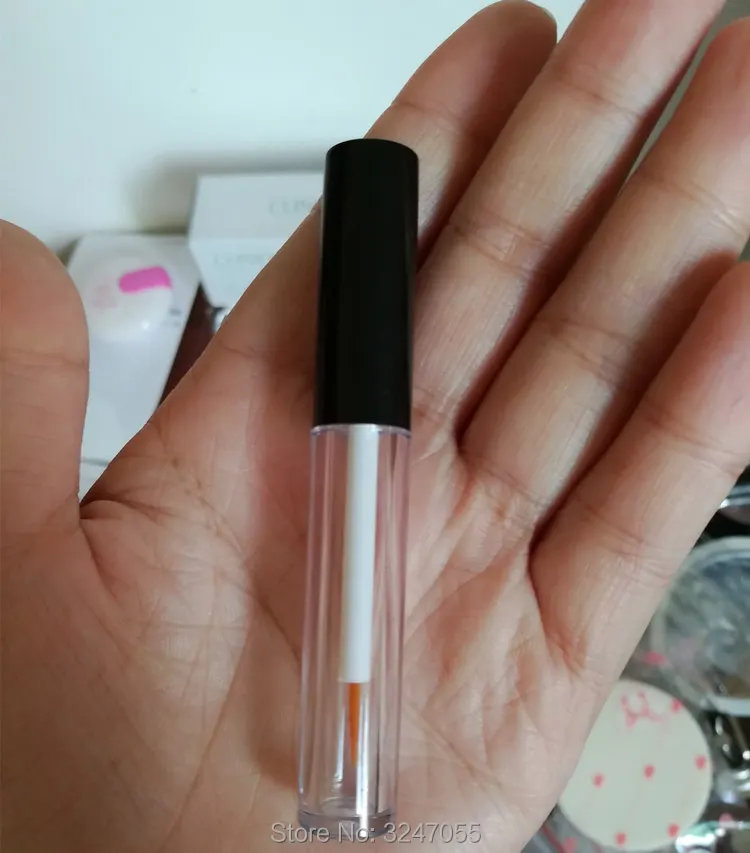 2ML 100pcs/lot Small Empty Clear Eyeliner Tube Plastic DIY Cosmetic Eyelash Glue Refillable Bottle Growth Liquid | Красота и здоровье