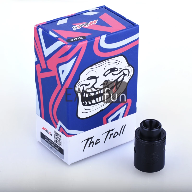 100% Оригинальный Wotofo Тролль RDA V2 распылитель танк 510 Pin электронная сигарета Atomzier |
