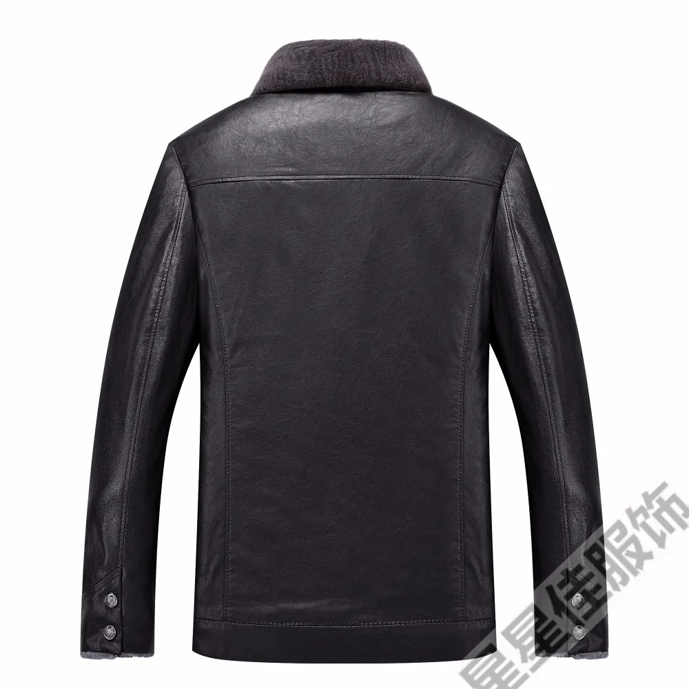 Большие размеры 10XL 8XL 6XL зимние мужские Куртки из натуральной кожи брендовая одежда винно-красная черная овчина куртка и пальто с шерстяным воротником