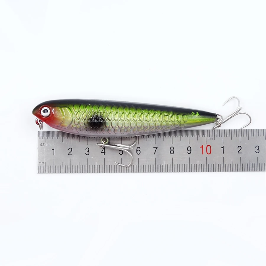 Рыболовные приманки 11 см 22 4 г Topwater плавающая рыболовная приманка-карандаш воблер