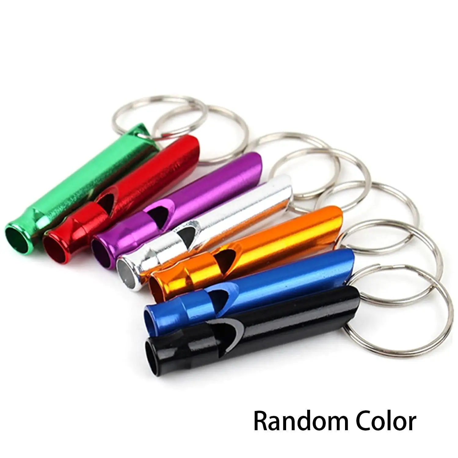 Mini Keychain Type Small Aluminum Alloy Survival Daily Outdoor Sports Adventure etc. Whistle Security Keyring | Спорт и развлечения