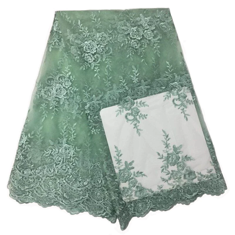 1yard/lot ZEBIAOCAO 2020 New Arrivals African French Lace Fabric High Quality Nigerian Fabrics Embroidered | Дом и сад