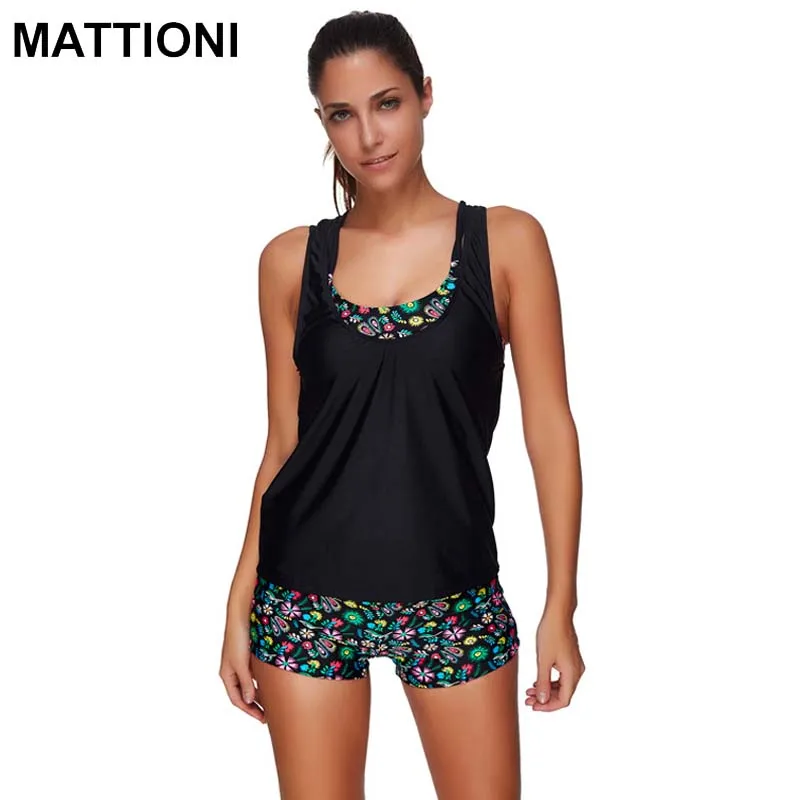 Mattioni 2017 Для женщин комплект из 3 предметов купальный костюм Стиль сексуальный