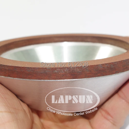 100 мм (4 дюйма) прецизионная Смола #180 зернистый Алмазный роторный шлифовальный