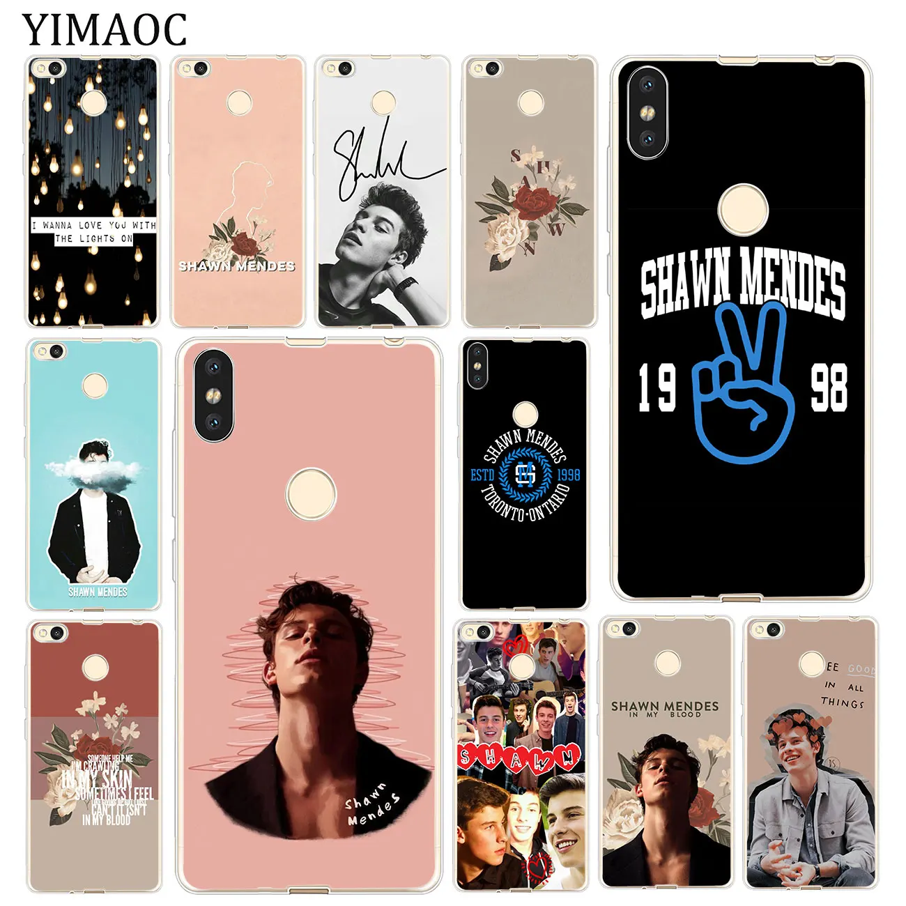 Мягкий силиконовый чехол YIMAOC singer Shawn Mendes для Xiaomi Mi 9 9T CC9 CC9E A3 Pro 8 SE A2 Lite A1 pocophone f1 MiX 2S
