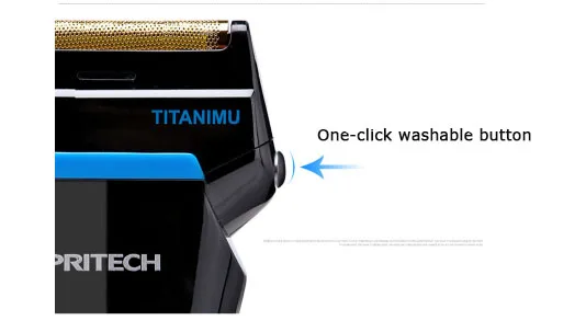 Electric Shaver Men's reciprocate razor rechargeable shaver head Washable cheap Care Equipment Double-Blade Head | Бытовая техника