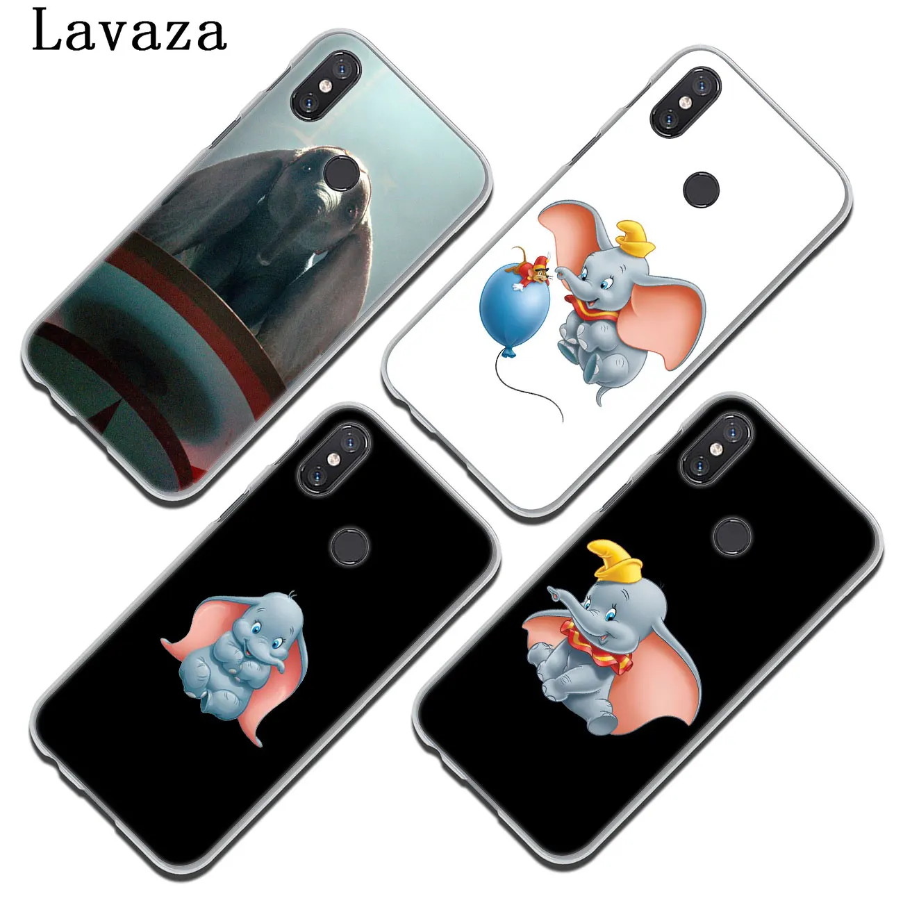 Милый Забавный жесткий чехол для телефона Lavaza Dumbo elephant Xiaomi Redmi K20 8A 7A 6A Note 8 8T 7 5 6 Pro 4