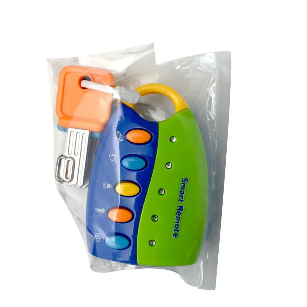 Blue RCtown детская игрушка музыкальная машинка игрушка-ключ умный дистанционный автомобиль голоса ролевые игры музыка обучающая игрушка - Цвет: Blue