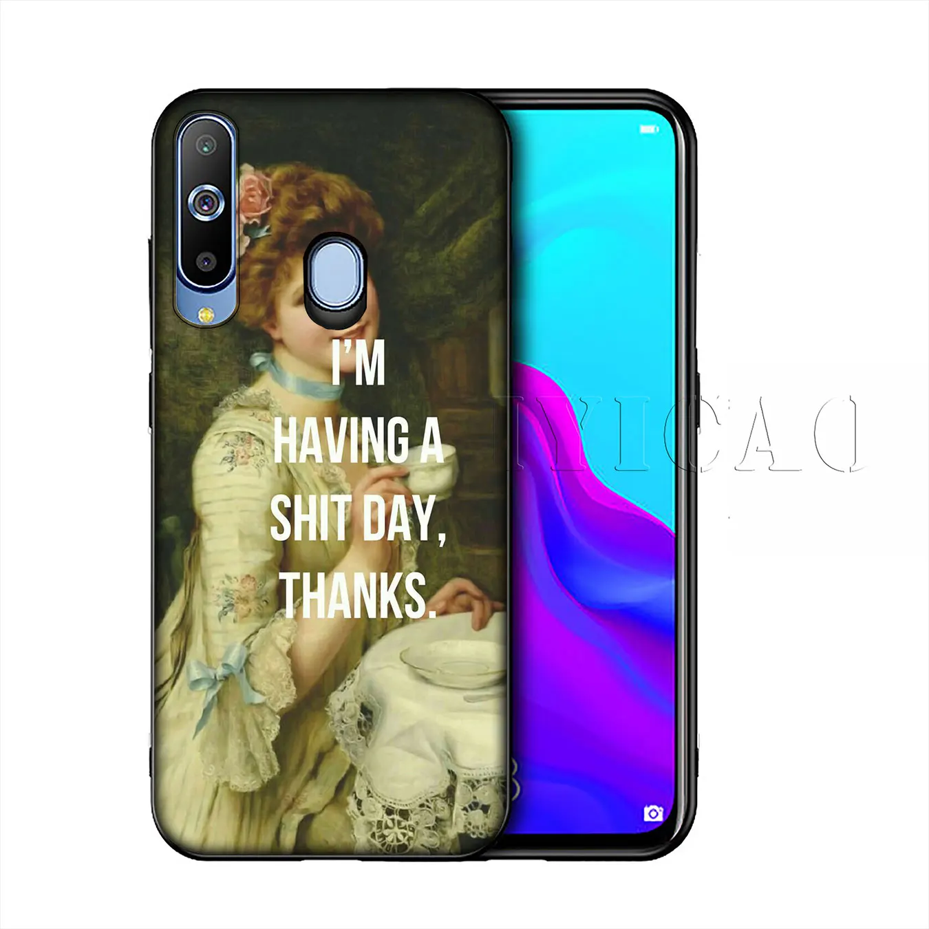 IYICAO классический силиконовый мягкий чехол для Samsung Galaxy A10 A30 A40 A50 A70 M10 M20 M30|Бамперы|