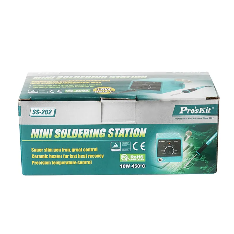 Профессиональная мини паяльная станция с тонкими наконечниками для пайки и