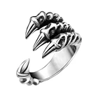 Мужское металлическое кольцо World of Warcraft, серебристое кольцо из нержавеющей стали, ювелирные изделия, 2018