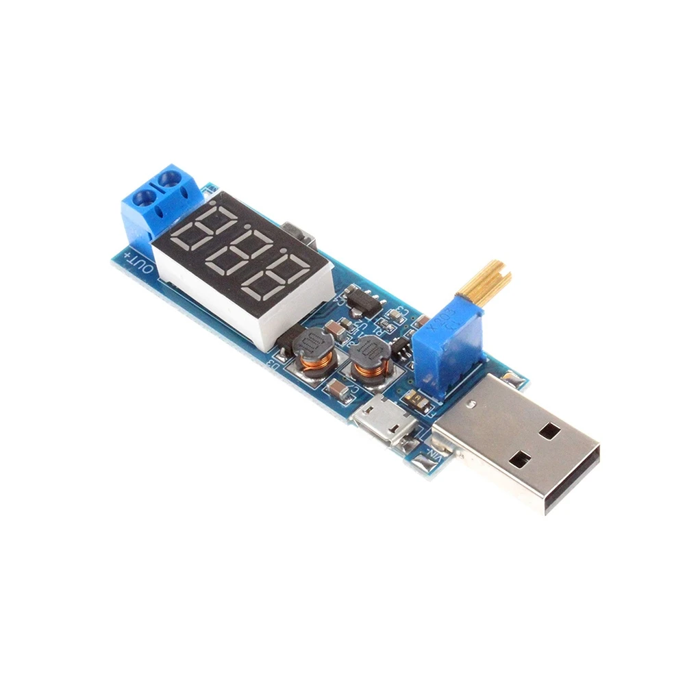 Фото DC-DC 5V to 3.5V / 12V USB Step UP Down Power Supply Module Adjustable Boost Buck Converter Out DC 1.2V-24V Обустройство дома DC-DC 5V to 3.5V / 12V USB Step UP Down Power Supply Module Adjustable Boost Buck Converter Out DC 1.2V-24V Обустройство дома