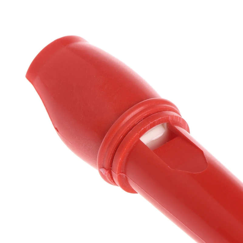 Детский развивающий пластмассовый инструмент 6 отверстий флейта длинный