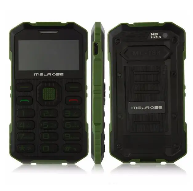 Ультра-тонкий открытый ударопрочный мини-телефон Melrose S2 1,7 дюймов MP3 камера Bluetooth Dialer наушники многоязычный мобильный телефон