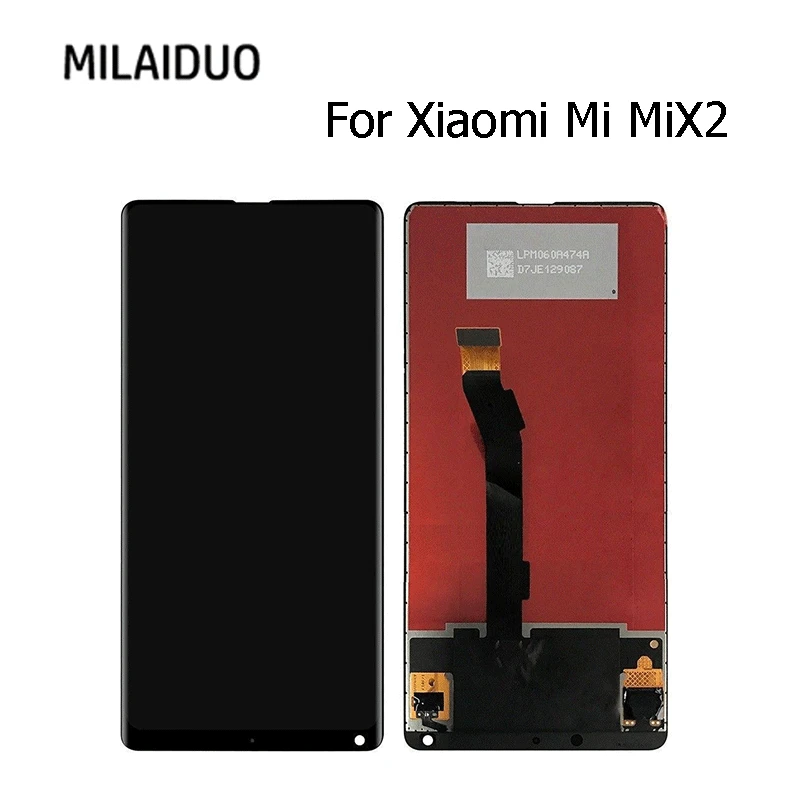 ЖК дисплей для Xiaomi Mi Mix 2 Сенсорный экран дигитайзер полная сборка Замена черный