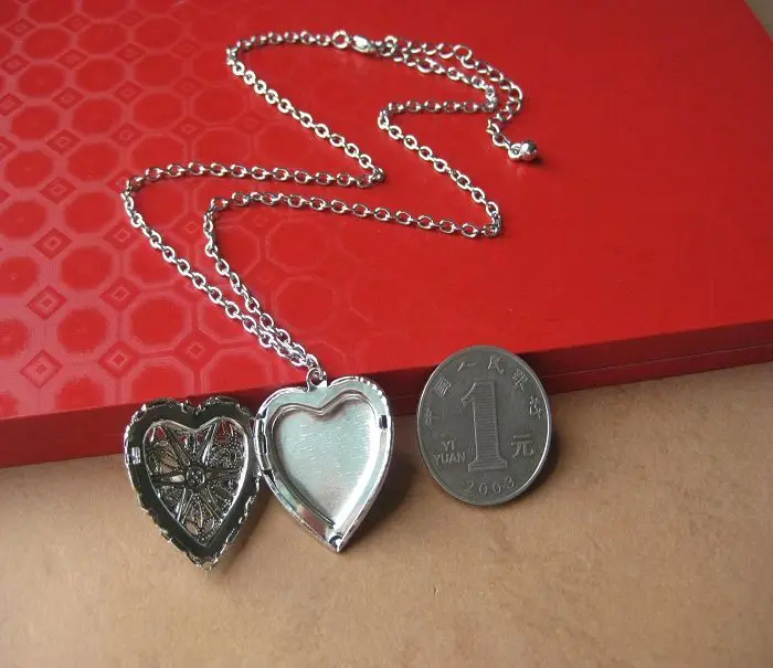 2018 модные ювелирные изделия оптом и прямые продажи можно открыть сердца ожерелье