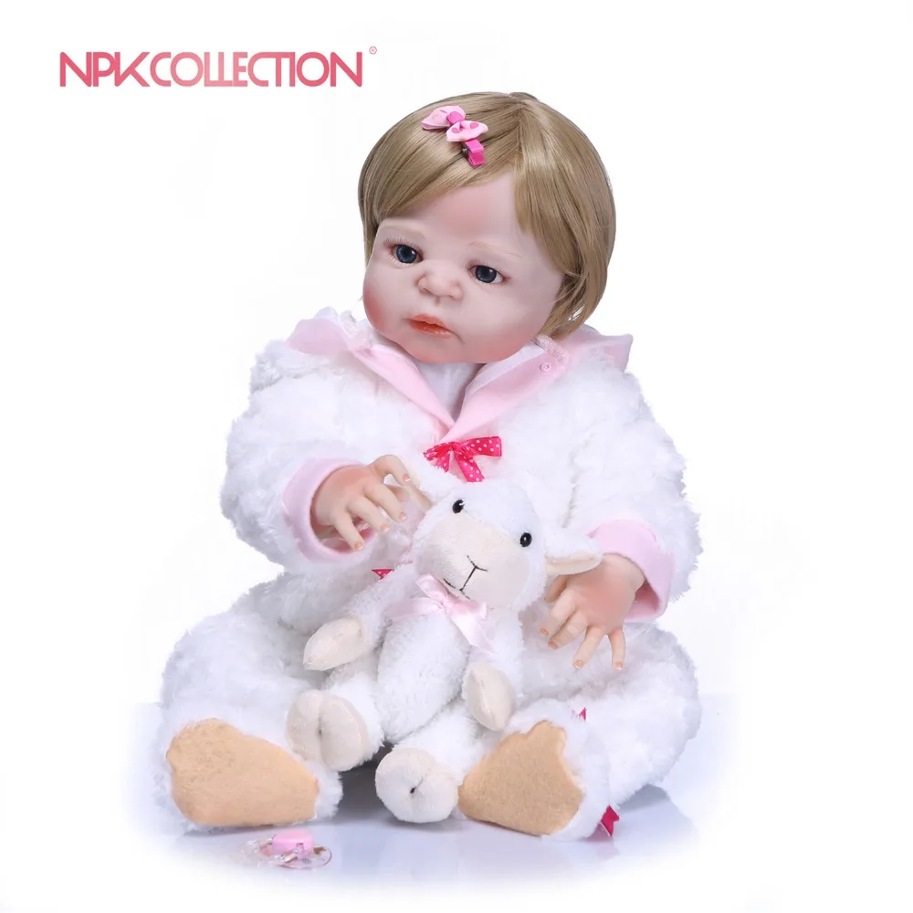 Реалистичные куклы Младенцы NPKCOLLECTION кукла младенец с белой кожей полностью