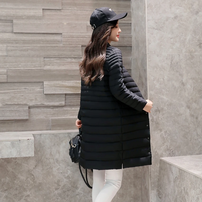 Осенне зимняя женская Ультралегкая пуховая куртка светильник Кая легкая парка
