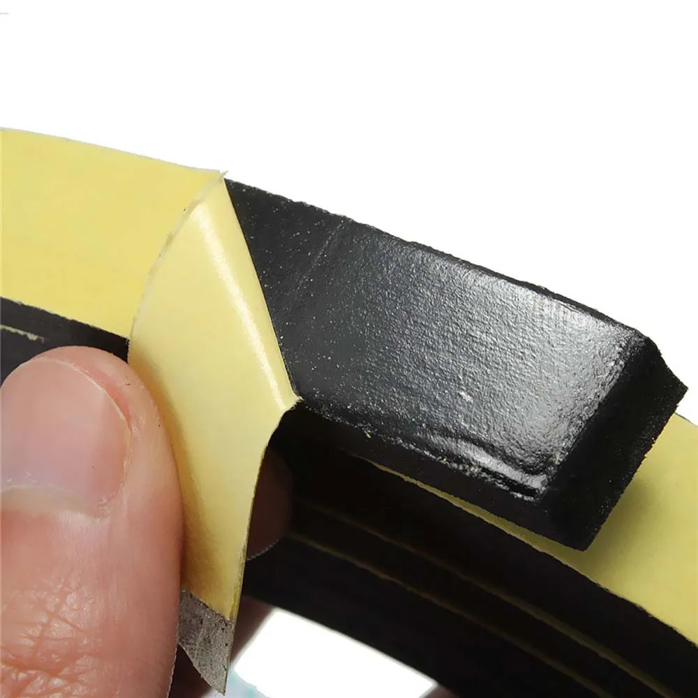 

Standok 3 meter Window Door Foam Adhesive Draught Excluder Strip Sealing Tape Adhesive Tape Rubber Weather Strip