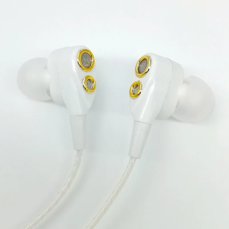 Лидер продаж наушники Hifi с двойной подвижной катушкой басами микрофоном